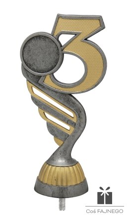 Figurka / Uniwersalny / Srebrny/Złoty / 65x130 mm