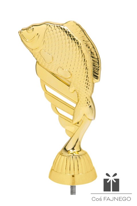 Figurka / Wędkarstwo / Złoty / 70x130 mm