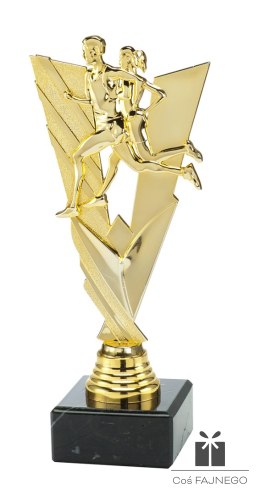 Statuetka / Bieganie / Złoty / 210 mm