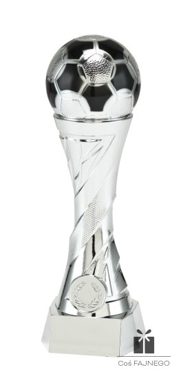 Statuetka / Piłka nożna / Srebrny / 75x230 mm