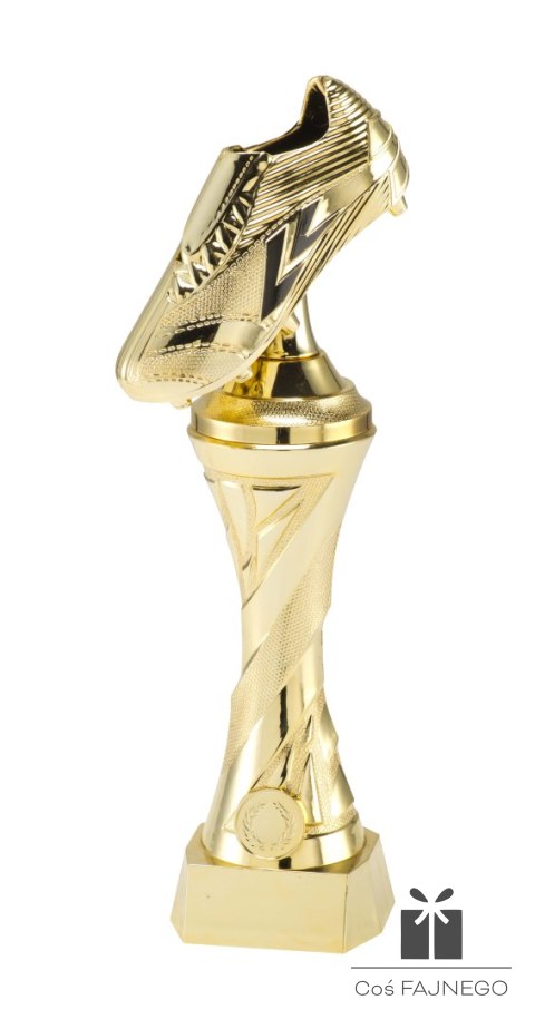 Statuetka / Piłka nożna / Złoty / 110x335 mm