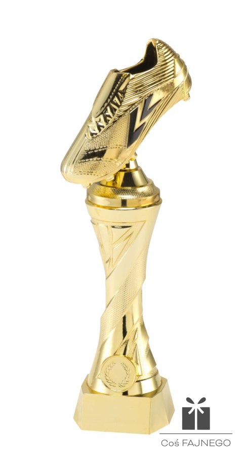 Statuetka / Piłka nożna / Złoty / 95x295 mm