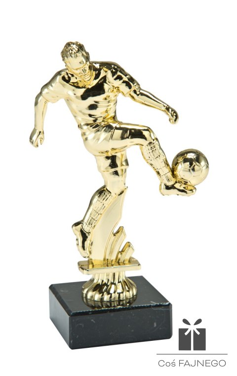 Statuetka / Piłka nożna mężczyźni / Złoty / 100x155 mm