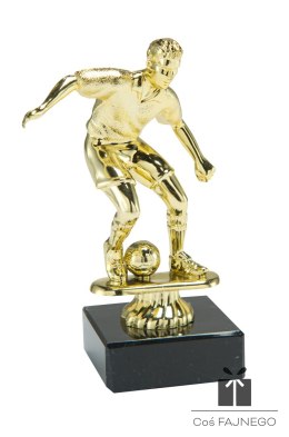 Statuetka / Piłka nożna mężczyźni / Złoty / 85x135 mm